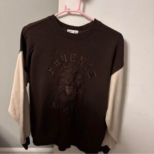 Garage Brown and Cream Phoenix Sweatshirt